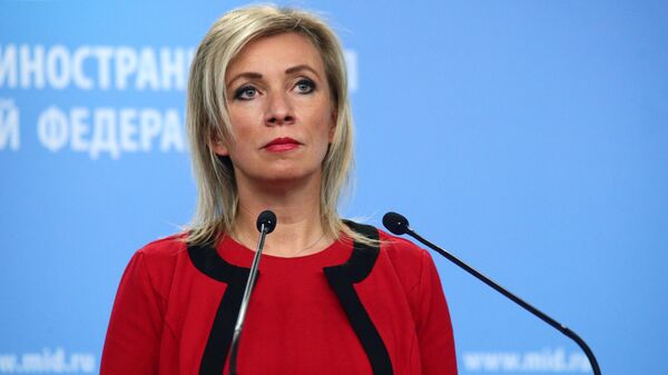Rusijos užsienio reikalų ministerijos atstovė spaudai Marija Zacharova - Sputnik Lietuva