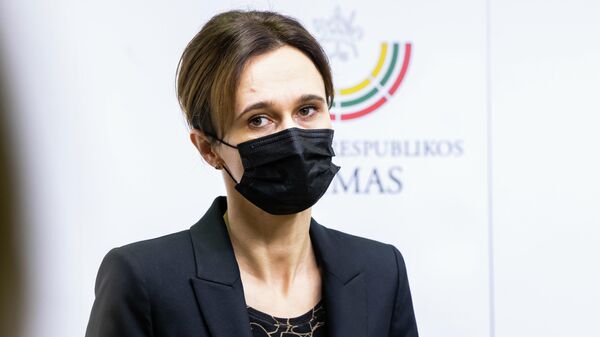 Seimo pirmininkė Viktorija Čmilytė-Nielsen - Sputnik Lietuva