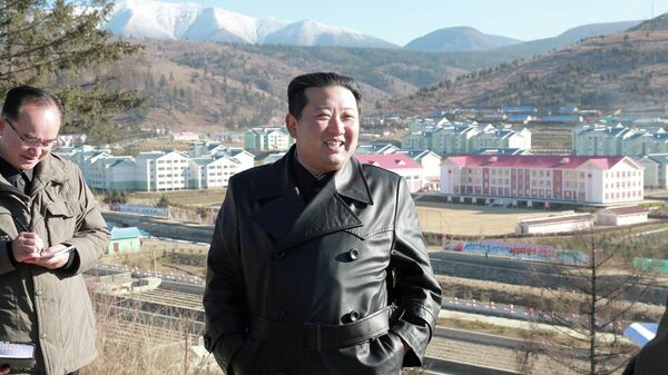 Šiaurės Korėjos lyderis Kim Jong-unas - Sputnik Lietuva