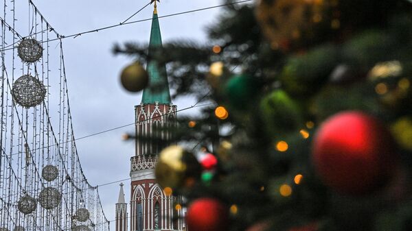 Украшение Москвы к Новому году - Sputnik Литва