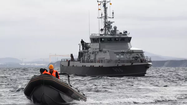 Rusijos ir Kinijos pratybos Jūrinė sąveika – 2021 - Sputnik Lietuva