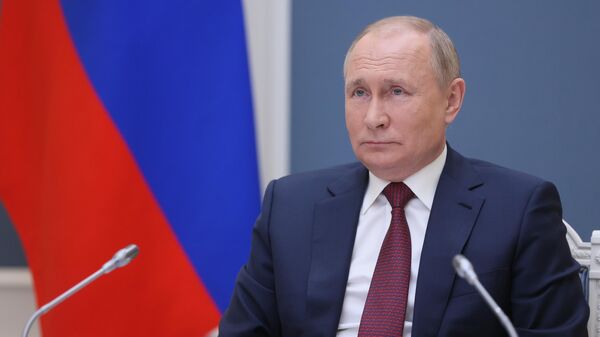 Vladimiras Putinas - Sputnik Lietuva