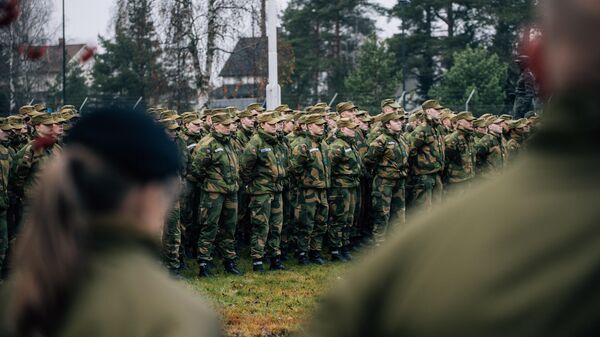 Военнослужащие вооруженных сил Норвегии, архивное фото - Sputnik Литва
