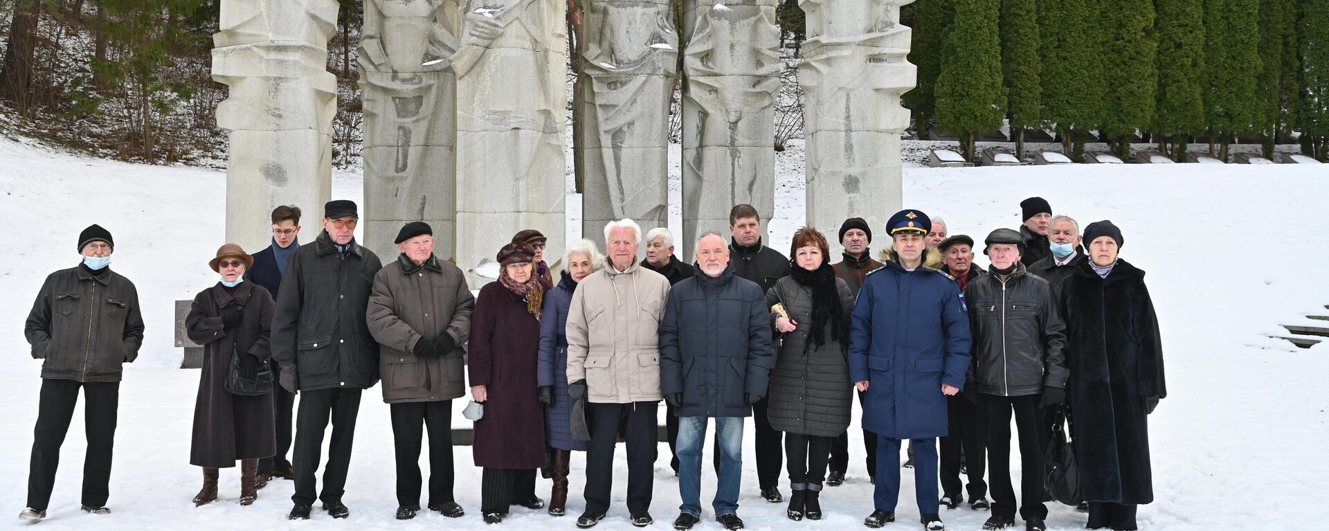 Акция памяти павших в Великой Отечественной войне в Вильнюсе - Sputnik Литва, 1920, 03.12.2021