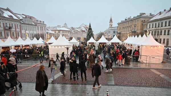 Tarptautinė Kalėdinė mugė Rotušės aikštėje atidarytas gruodžio 4 dieną - Sputnik Lietuva