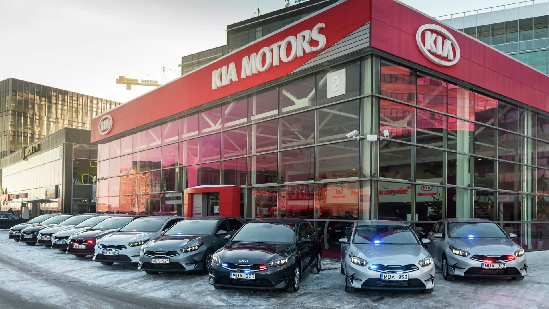 Lietuvos policija gavo dar 10 nežymetų automobilių