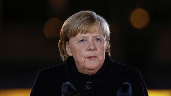 Buvusi Vokietijos kanclerė Angela Merkel - Sputnik Lietuva