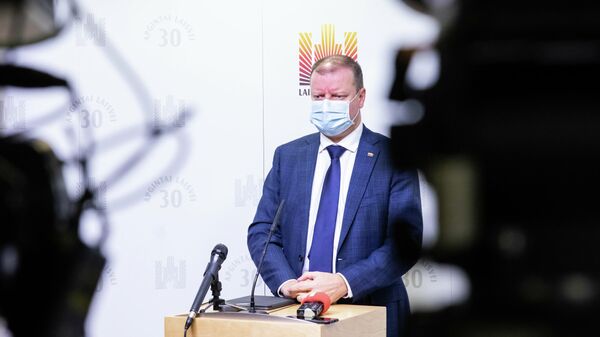 Лидер оппозиции Сейма Литвы Саулюс Сквернялис - Sputnik Lietuva