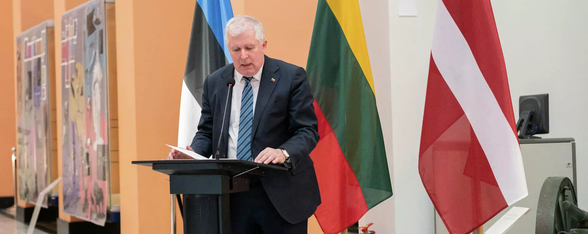 Krašto apsaugos ministras Arvydas Anušauskas - Sputnik Lietuva, 1920, 22.12.2021