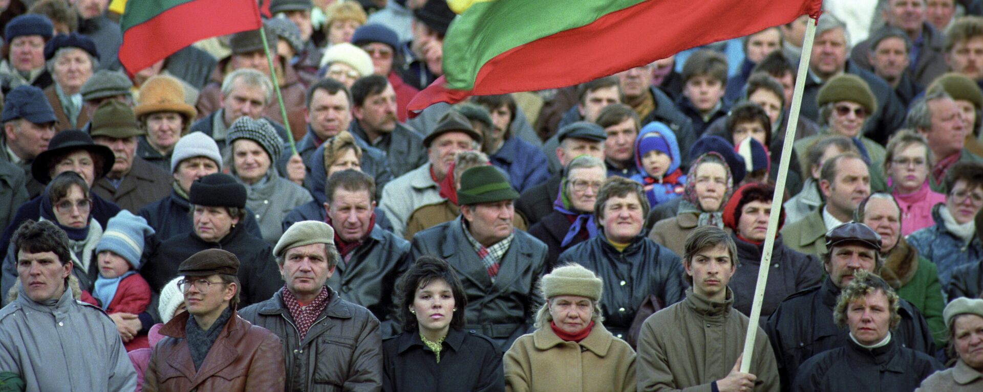 Митинг сторонников независимости Литвы, архивное фото - Sputnik Литва, 1920, 27.12.2021