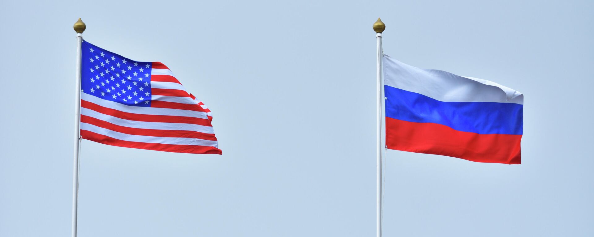 JAV ir Rusijos vėliavos - Sputnik Lietuva, 1920, 05.05.2022