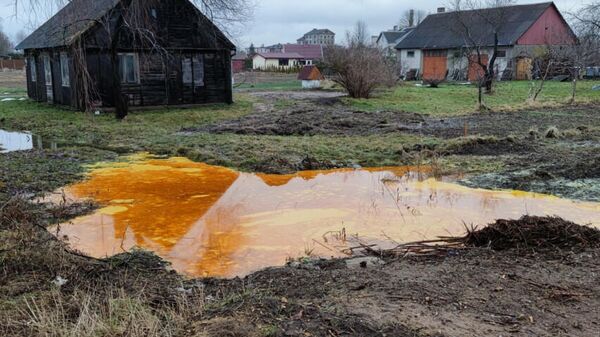 В Шяуляе разлилось около тонны соевого масла - Sputnik Литва
