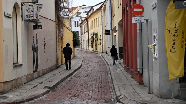 Улица в Старом городе Вильнюса - Sputnik Литва