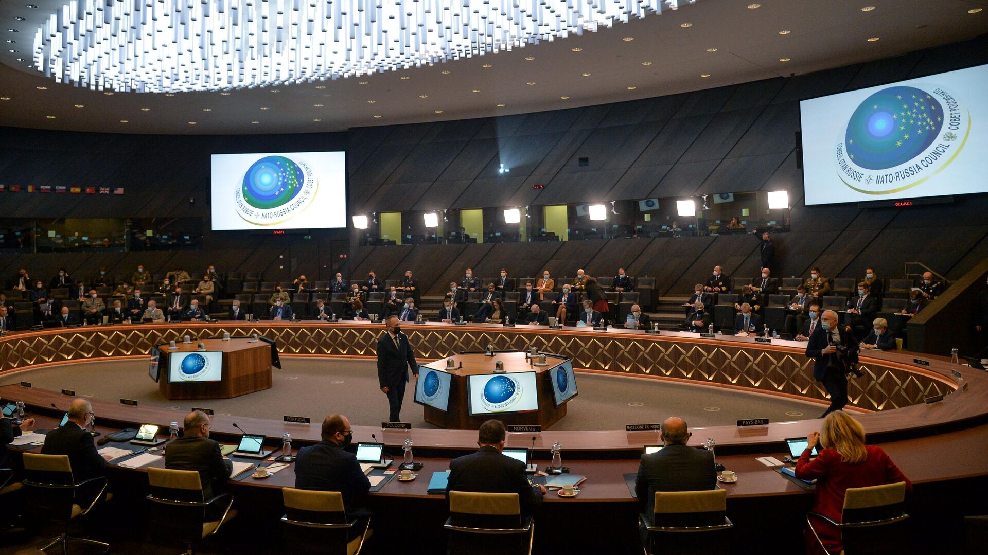 Заседание Совета Россия - НАТО в Брюсселе - Sputnik Lietuva, 1920, 13.01.2022