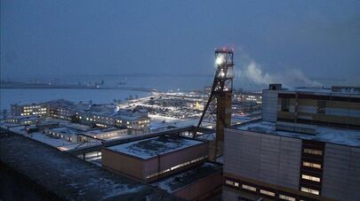 Здание завода производителя калийных минеральных удобрений ОАО "Беларуськалий", архивное фото