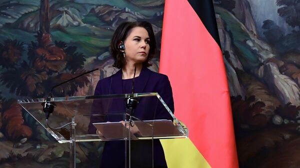 Министр иностранных дел Германии Анналена Бербок, архивное фото - Sputnik Литва