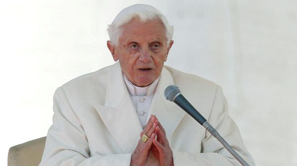 Popiežius emeritas Benediktas XVI - Sputnik Lietuva