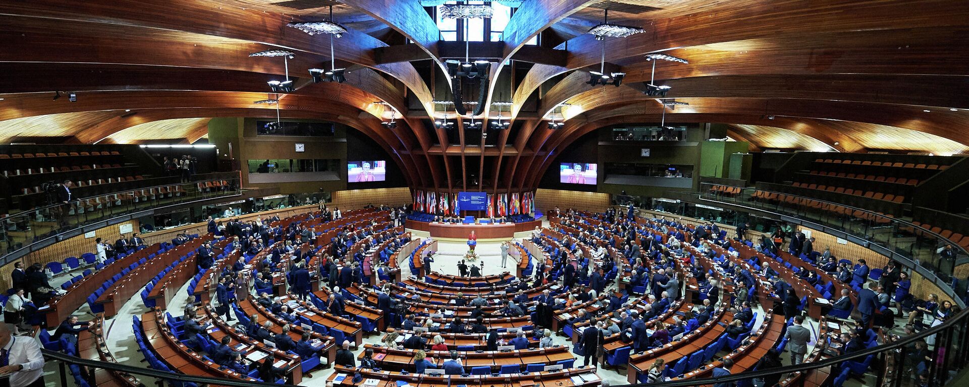 Заседание сессии Парламентской ассамблеи Совета Европы (ПАСЕ), архивное фото - Sputnik Литва, 1920, 16.03.2022