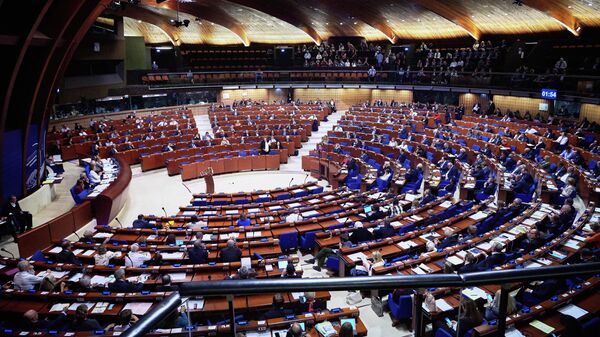 Заседание сессии Парламентской ассамблеи Совета Европы (ПАСЕ), архивное фото - Sputnik Литва