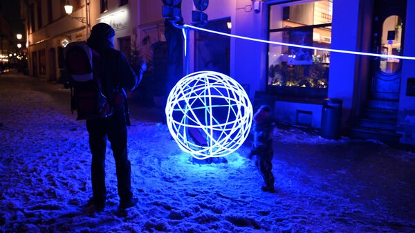 Зимний фестиваль света в Вильнюсе - Sputnik Литва