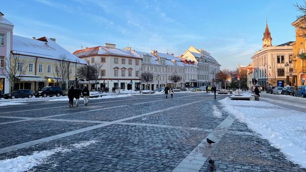 Ратушная площадь в Вильнюсе, архивное фото - Sputnik Литва