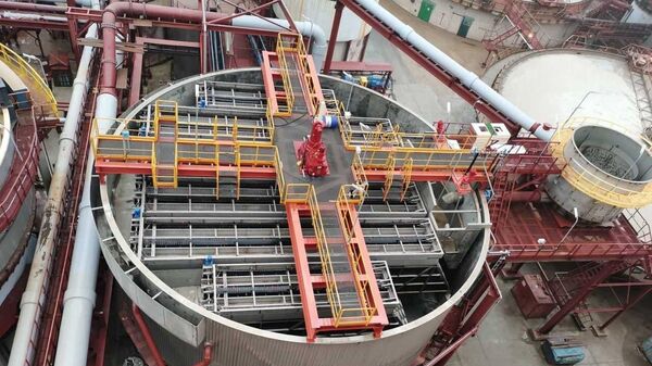 На территории завода производителя калийных минеральных удобрений ОАО Беларуськалий, архивное фото - Sputnik Литва