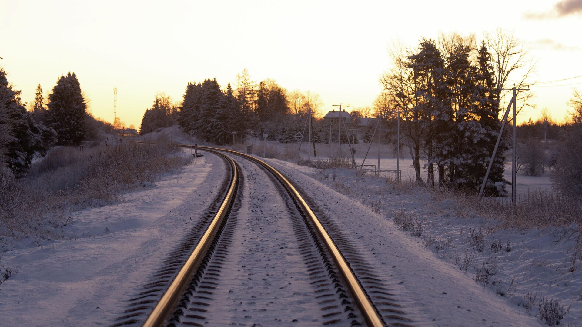 Железная дорога, архивное фото - Sputnik Литва, 1920, 29.12.2022