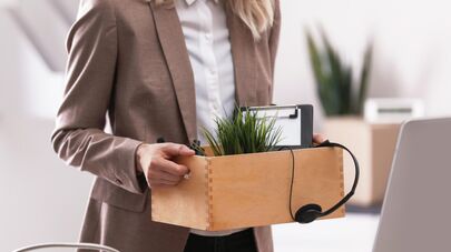 Увольнение сотрудника, архивное фото