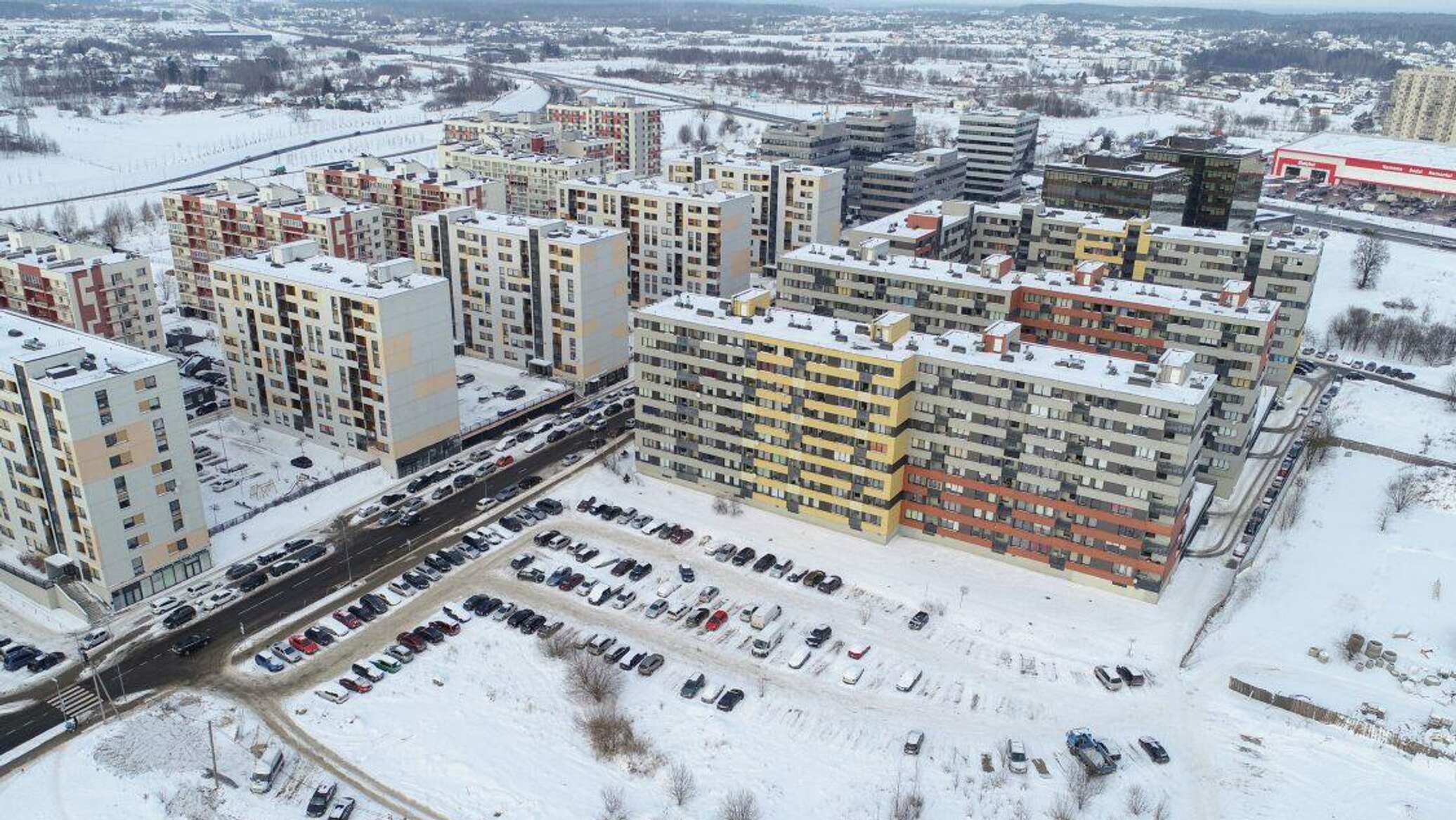 Вильнюс спальные районы