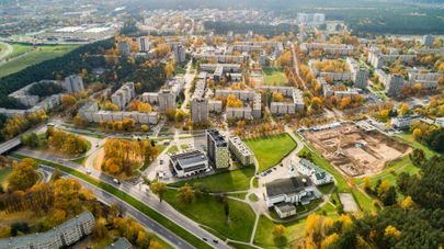 Жилой район Вильнюса, архивное фото