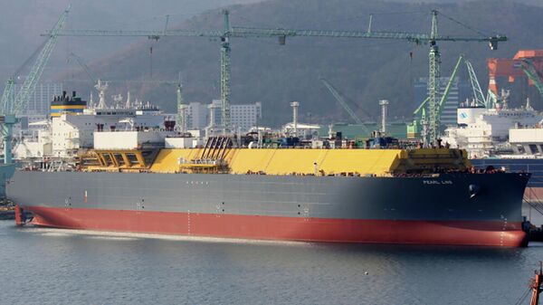 СПГ-танкер Pearl LNG, архивное фото - Sputnik Литва