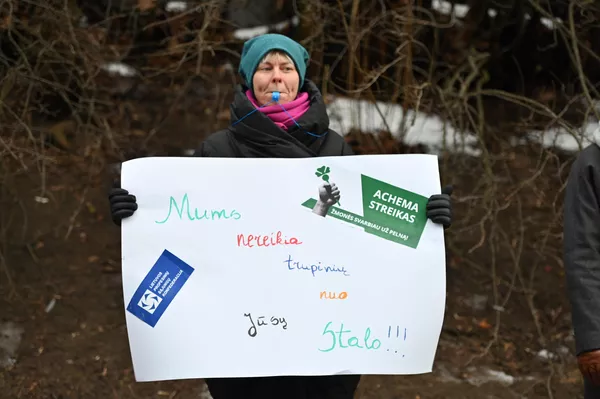 Nuotraukoje &quot;Mums nereikia trupinių nuo stalo&quot;. - Sputnik Lietuva