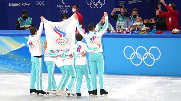 Российские фигуристы на XXIV зимних Олимпийских играх в Пекине - Sputnik Литва