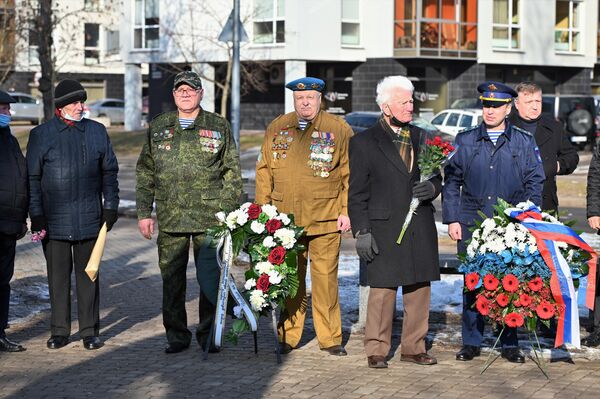 Акция памяти павших в афганской войне в Вильнюсе. - Sputnik Литва