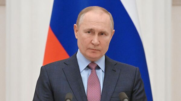 Rusijos prezidentas Vladimiras Putinas - Sputnik Lietuva