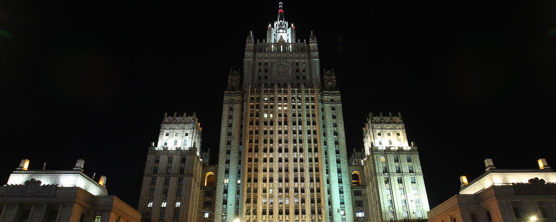 Здание Министерства иностранных дел в Москве, архивное фото - Sputnik Литва, 1920, 25.02.2022