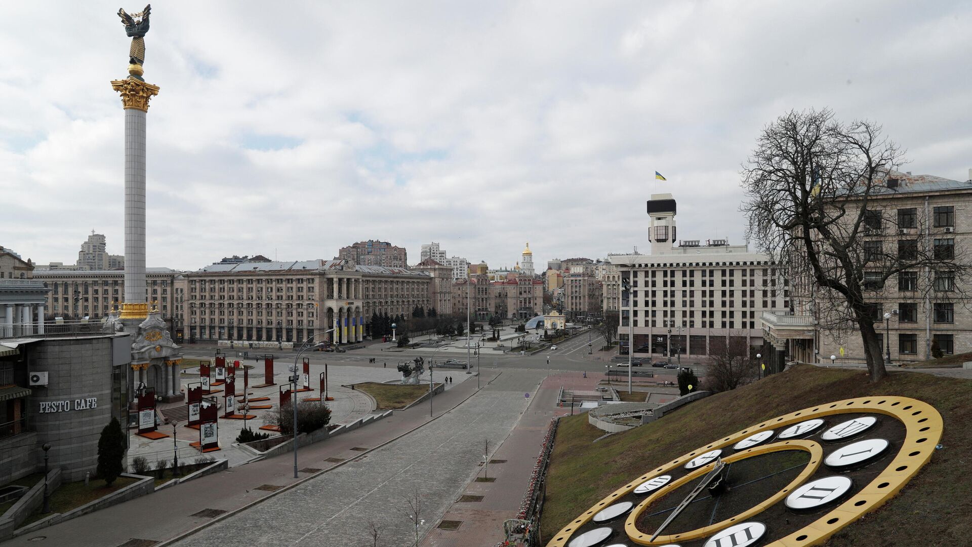 Центральная площадь в Киеве - Sputnik Литва, 1920, 28.02.2022