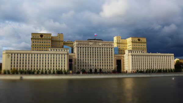 Rusijos Federacijos gynybos ministerijos pastatas Maskvoje  - Sputnik Lietuva