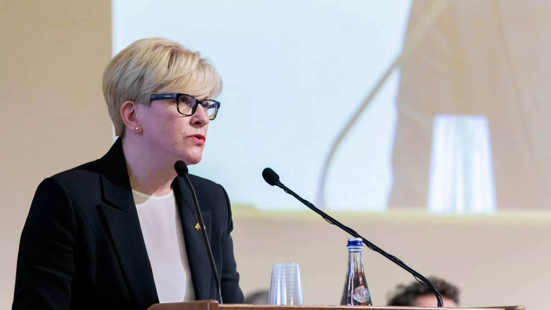 Lietuvos premjerė Ingrida Šimonytė