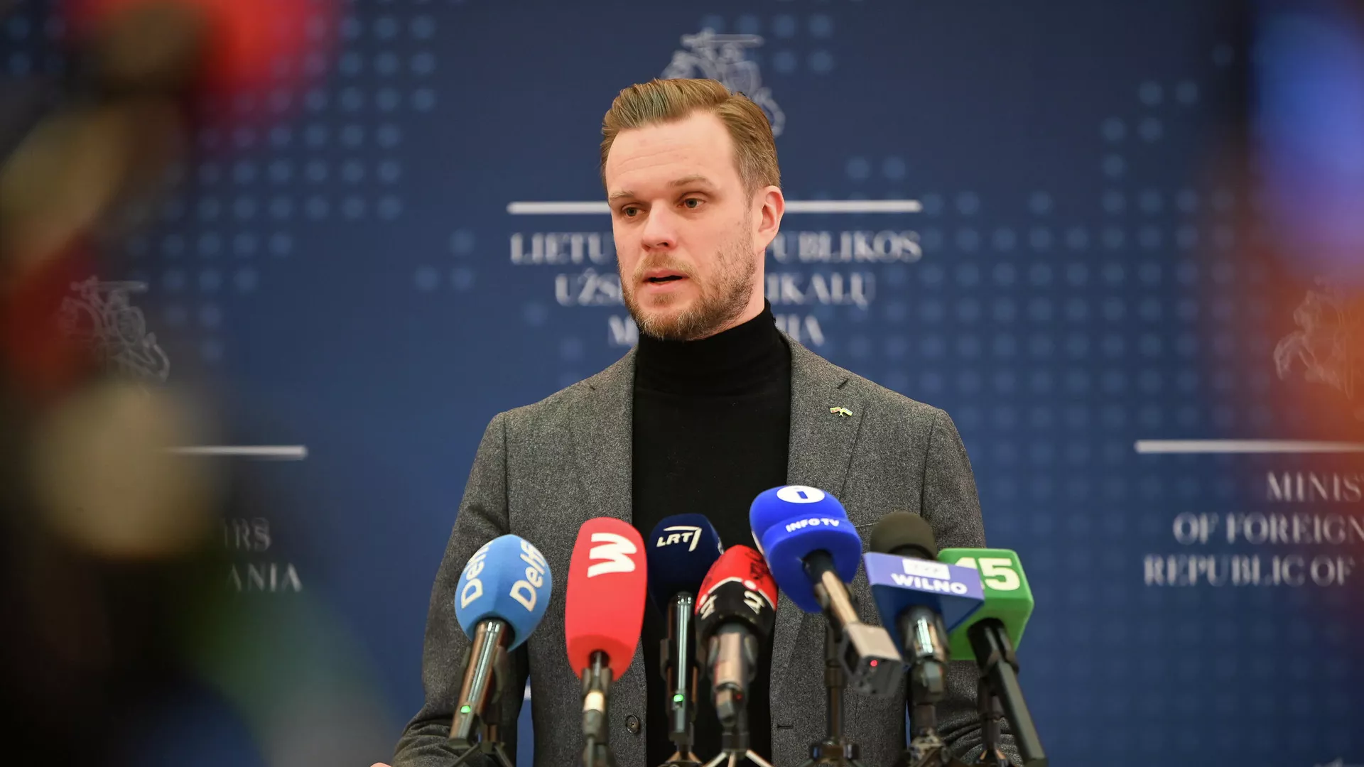 Lietuvos užsienio reikalų ministras Gabrielius Landsbergis - Sputnik Lietuva, 1920, 06.03.2022
