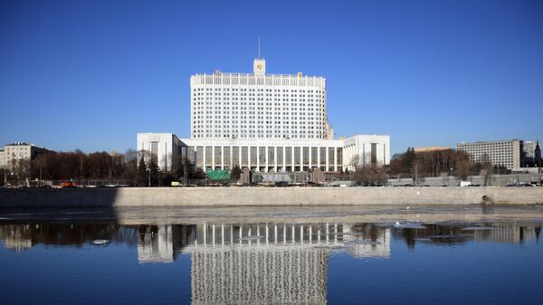 Дом правительства Российской Федерации в Москве, архивное фото - Sputnik Lietuva