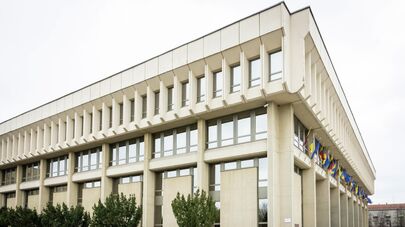 Здание Сейма Литвы в Вильнюсе