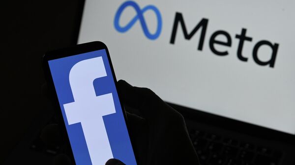Facebook ir Meta logotipai - Sputnik Lietuva