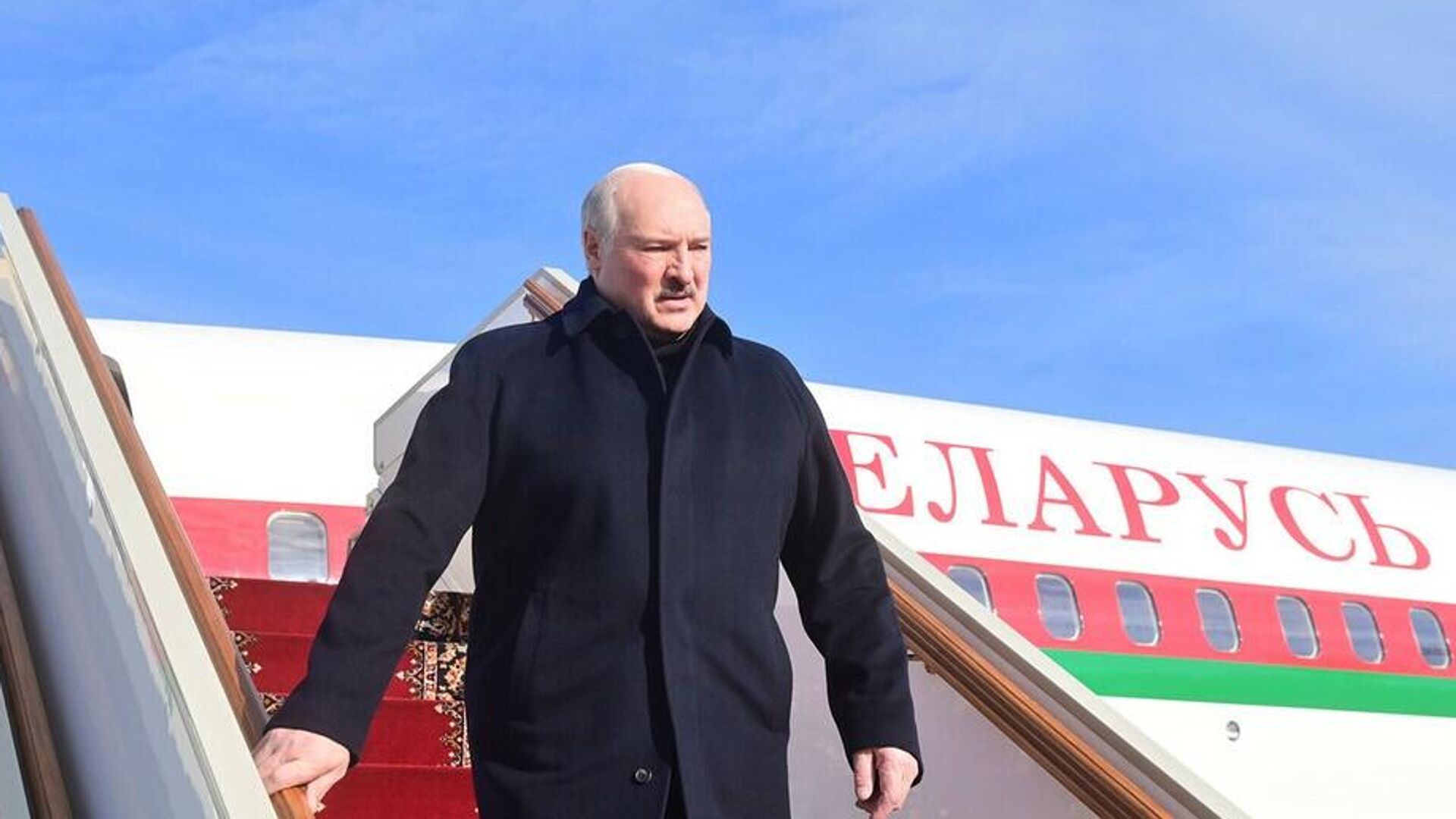 Президент Белоруссии Александр Лукашенко прибыл в Москву - Sputnik Lietuva, 1920, 19.03.2022