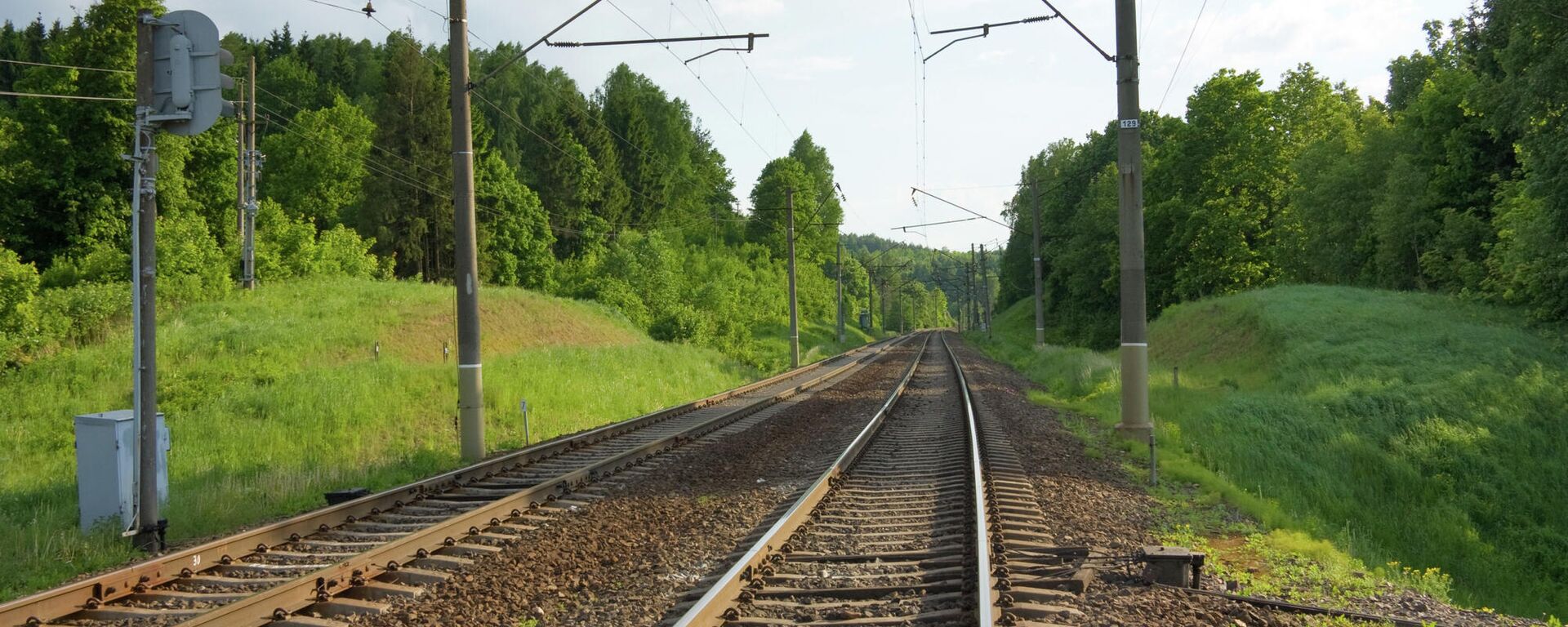 Железная дорога, архивное фото - Sputnik Литва, 1920, 09.04.2022