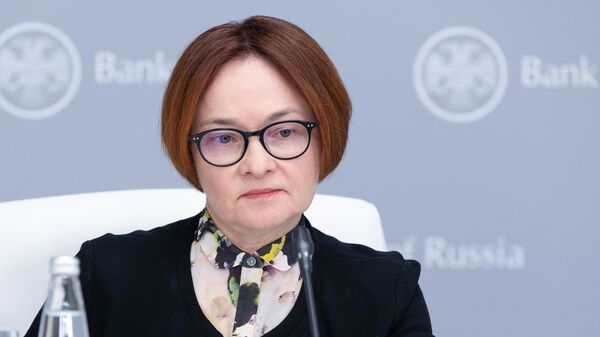 Председатель Центрального банка РФ Эльвира Набиуллина, архивное фото - Sputnik Литва