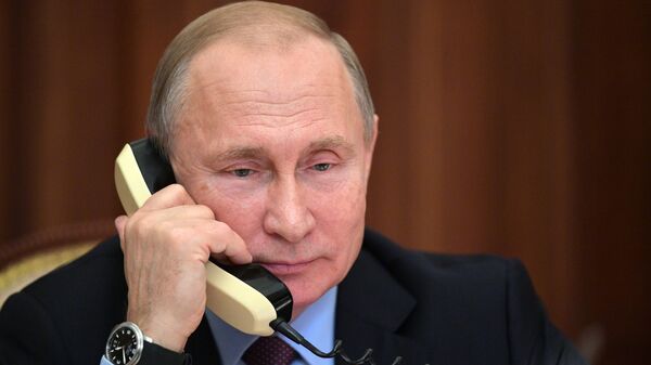 Президент России Владимир Путин, архивное фото - Sputnik Литва