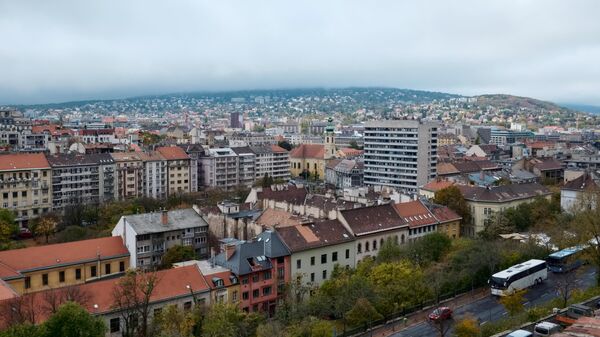 Вид на Будапешт, архивное фото - Sputnik Литва