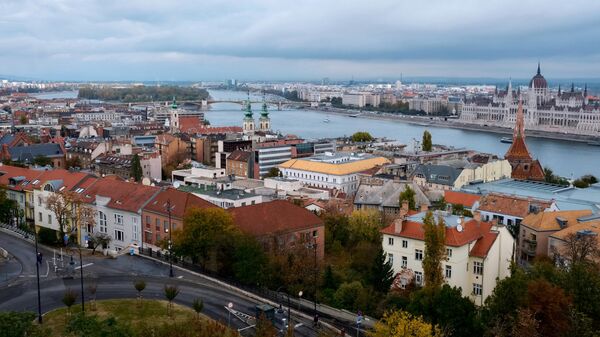 Вид на Дунай в Будапеште, архивное фото - Sputnik Литва