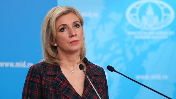 Официальный представитель Министерства иностранных дел России Мария Захарова - Sputnik Литва